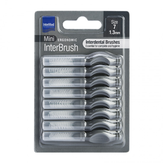 INTERMED - Ergonomic InterBrush Mini 1.3mm (size 7) - 8τεμ.